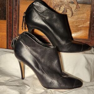 Carolina Herrera luxury leather shoe boot